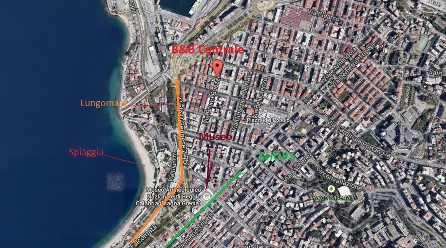 B&B Centrale Affittacamere Reggio di Calabria Eksteriør billede